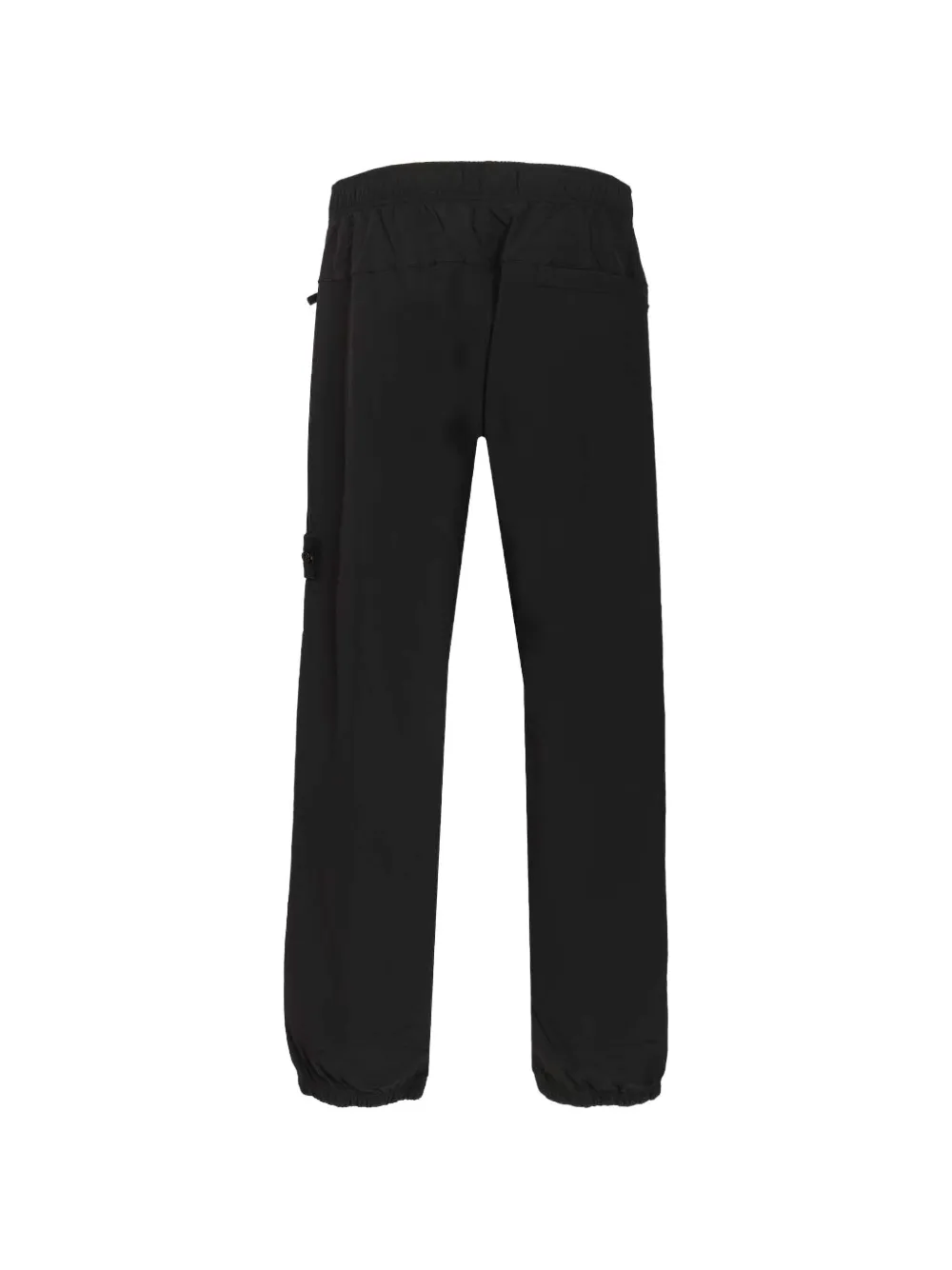 Stone Island 3100048 stretch nylon tech fleece broek Zwart
