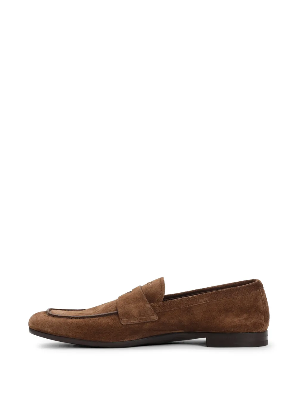 Prada piped detail leather loafers Bruin