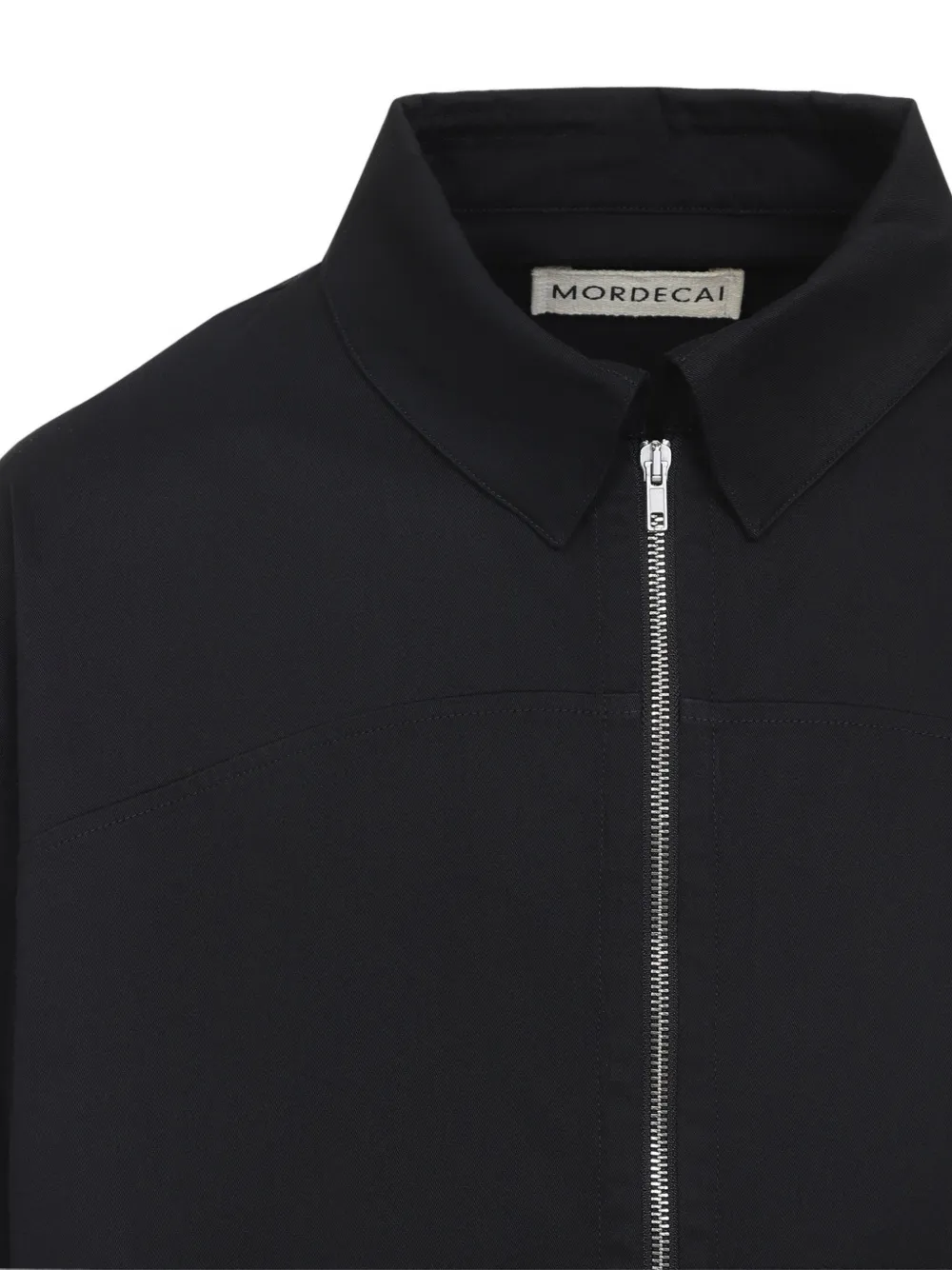  Mordecai Zip Tie Detail Jacket - Black 