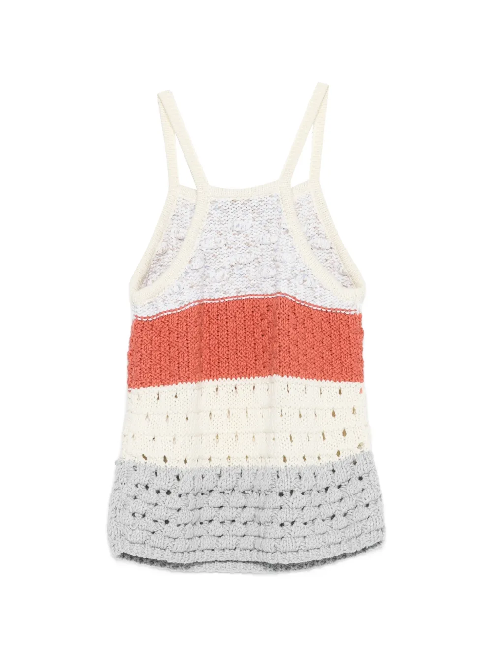 ETRO KIDS Gestreepte top Beige