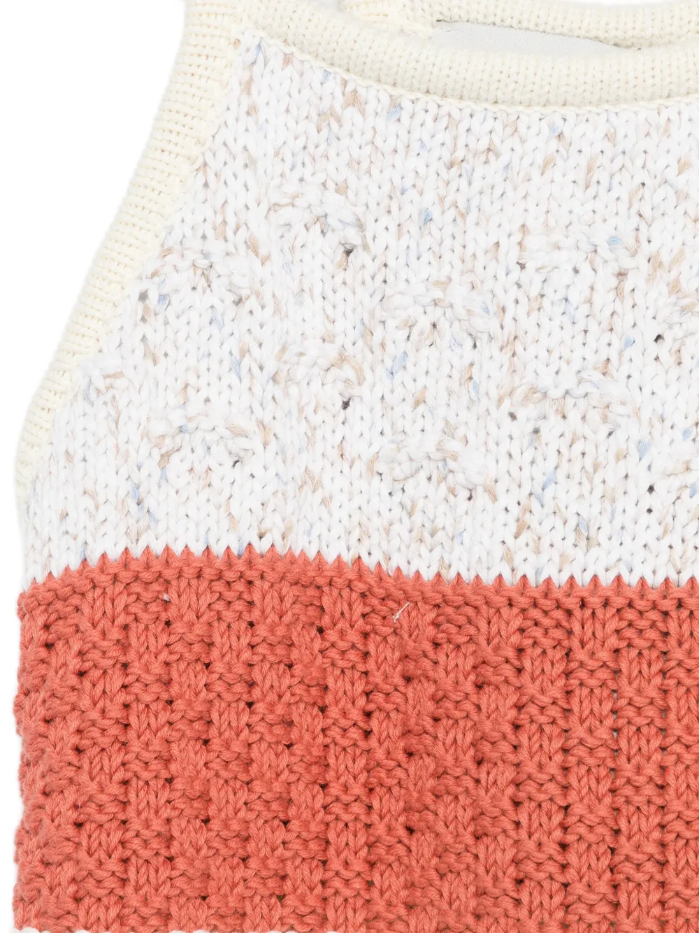 ETRO KIDS Gestreepte top Beige