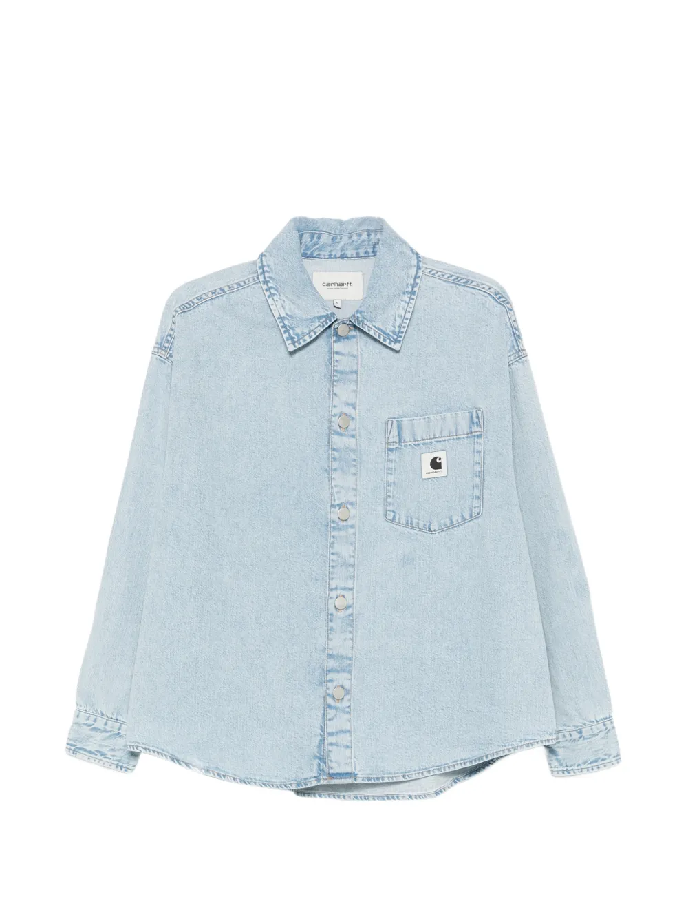 Carhartt WIP chest-pocket cotton shirt - Blu