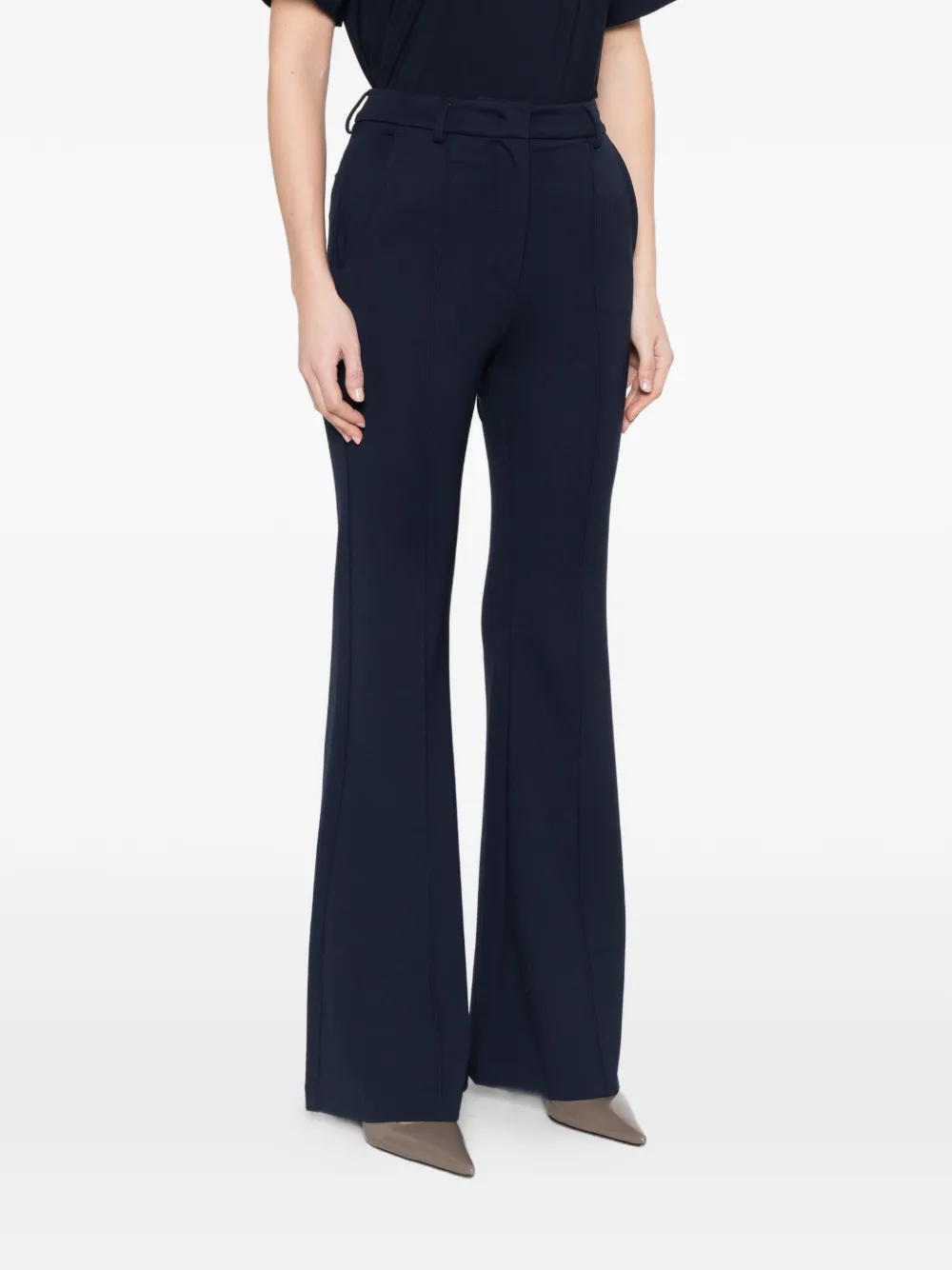  Alpha Tauri Flared Trousers - Blue 