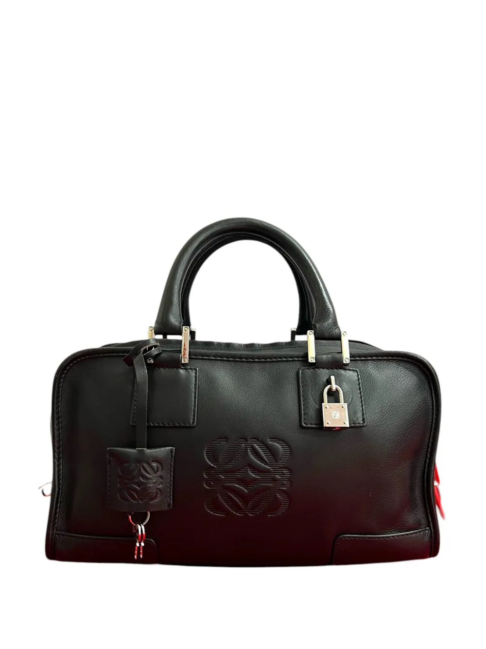 Loewe Pre-Owned 2010-2026 Leather Amazona 28 handbag - Nero