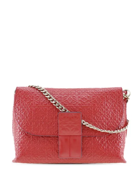 Loewe Pre-Owned 2010-2026 Repeat Anagram Avenue Umhängetasche aus Leder