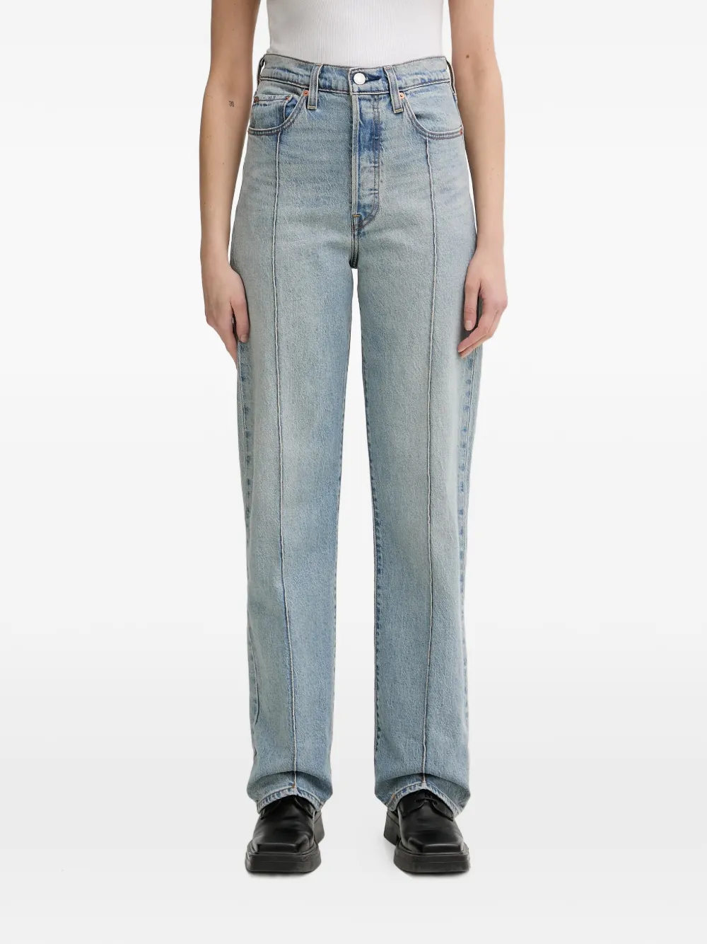 Levi's Jeans Ribcage - Blu
