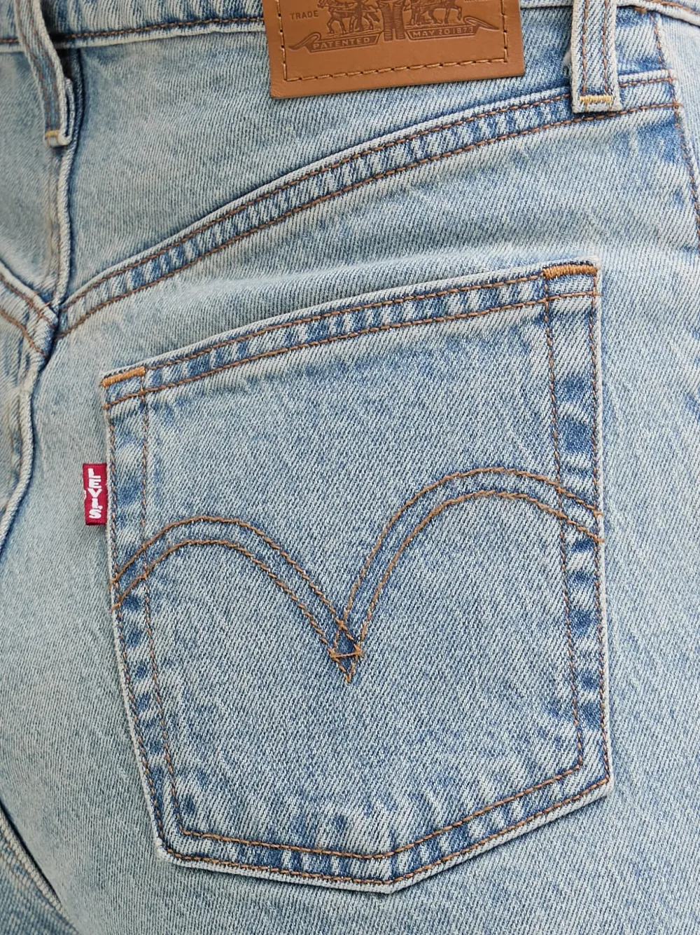 Levi's Ribcage jeans Blauw
