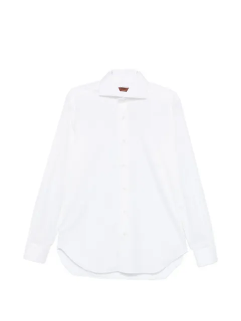 Barba curved-hem shirt