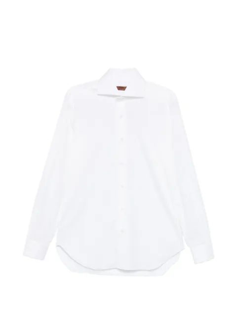 Barba curved-hem shirt