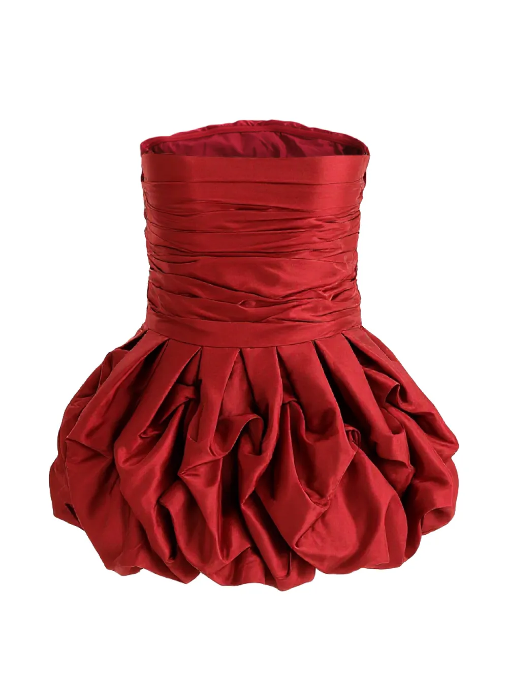  Tulleen Belblossom Strapless Dress - Red 