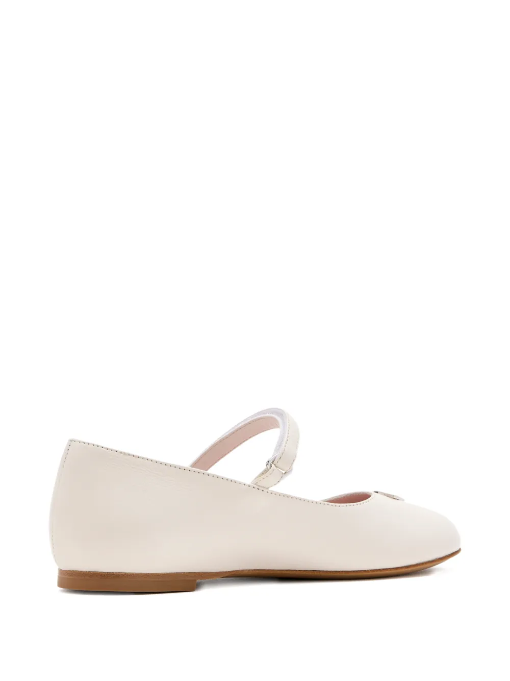 TITI ADESA Ballerina's verfraaid met diamanten Wit