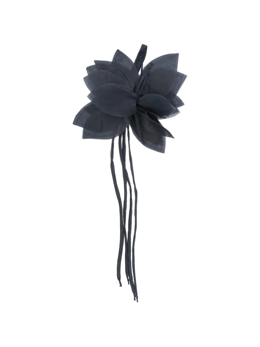 Antonelli flower brooch - Blau