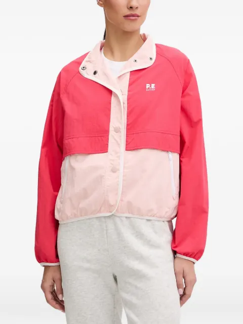 P.E Nation colour-block logo-print jacket