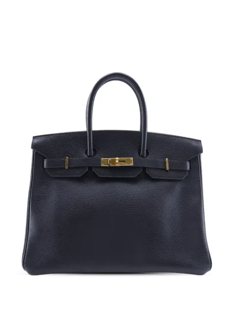 Hermès Pre-Owned bolsa de mano Ardennes Birkin Retourne 35 2002