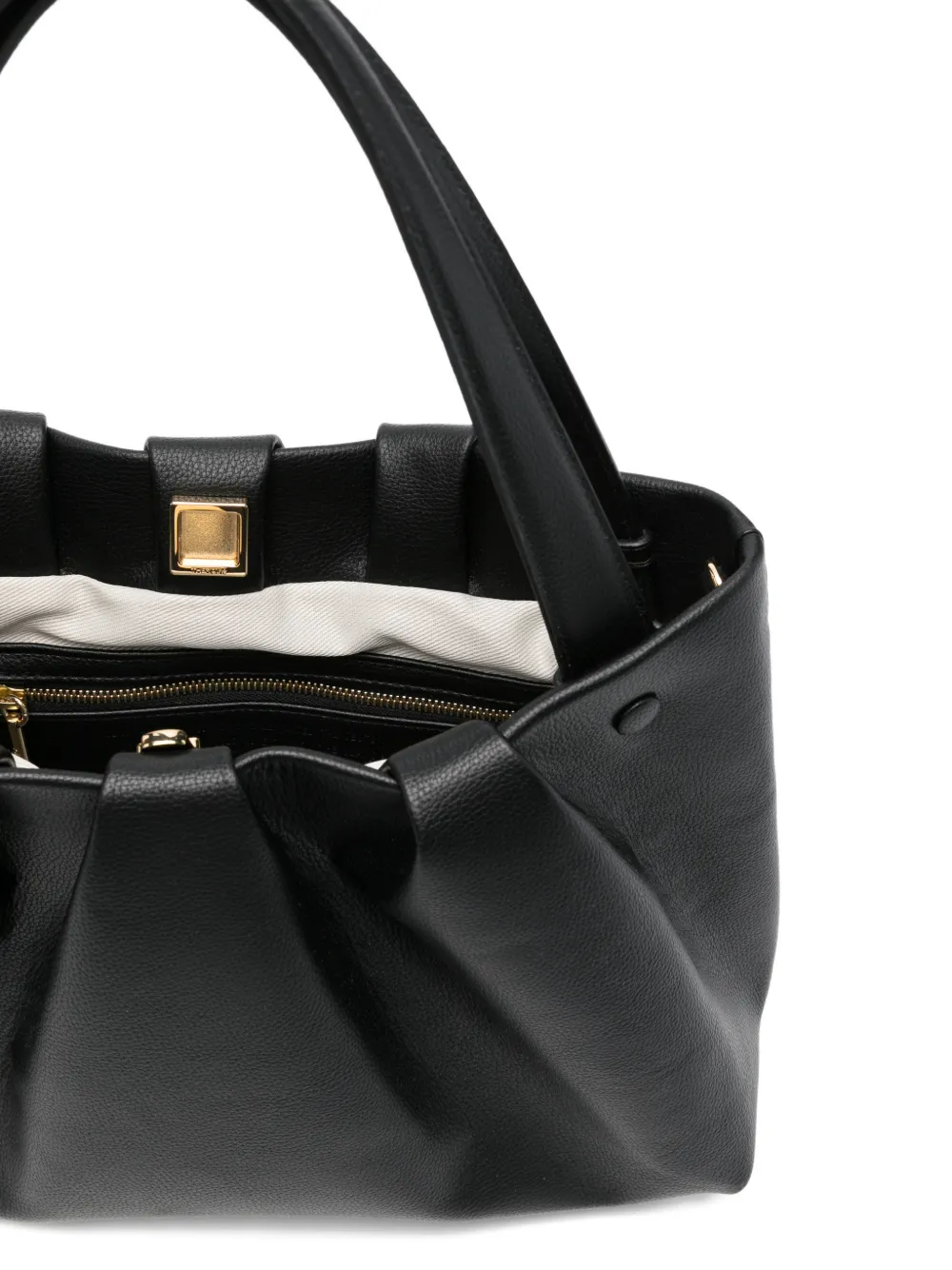 Pleated Tote Bag