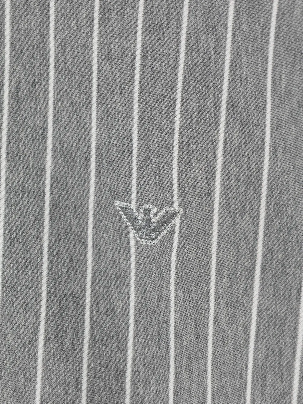 Emporio Armani Kids Gestreept vest Grijs