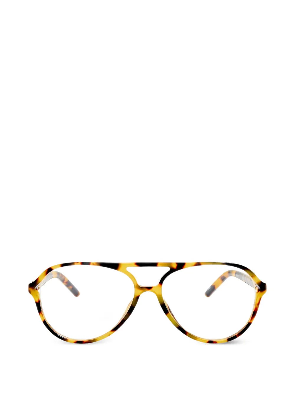 Jacquemus round frame glasses - Marrone