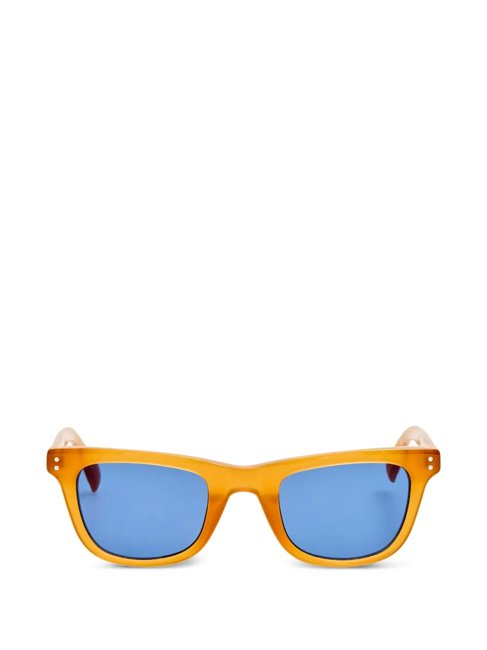 Jacquemus square frame sunglasses - Arancione