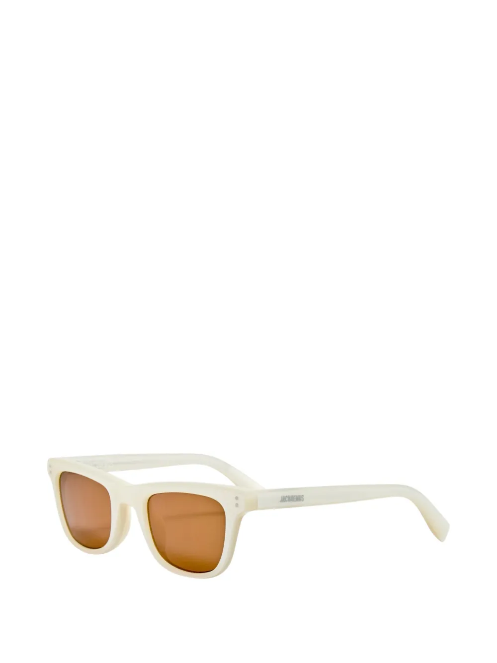  Jacquemus Square Frame Sunglasses - White 
