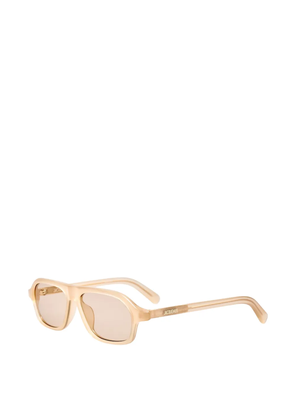  Jacquemus Geometric Sunglasses - Neutrals 