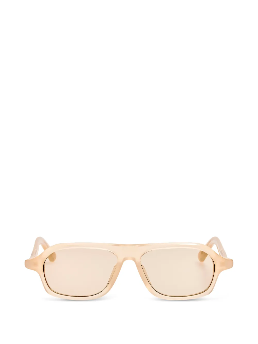 Jacquemus geometric sunglasses - Toni neutri