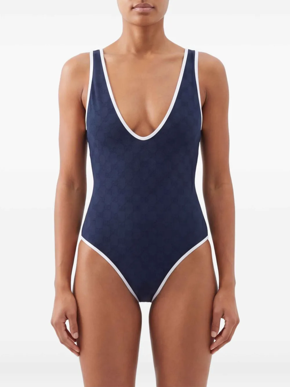 Gucci Badpak met monogramprint Blauw