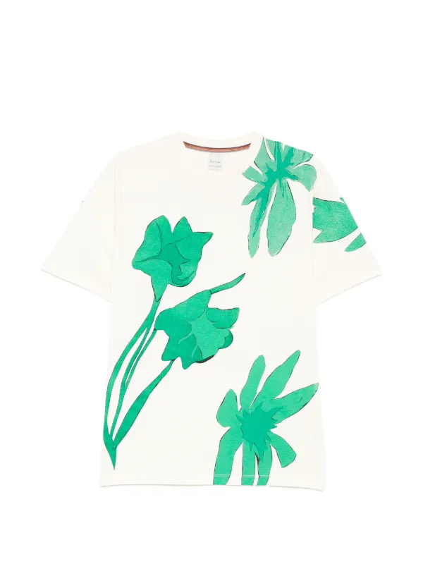 Paul Smith Printed T-shirt in Neutrals