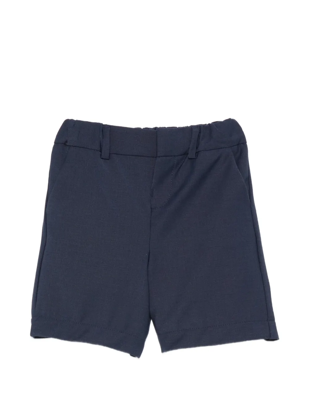 Fay Kids elasticated tailored shorts - Blu