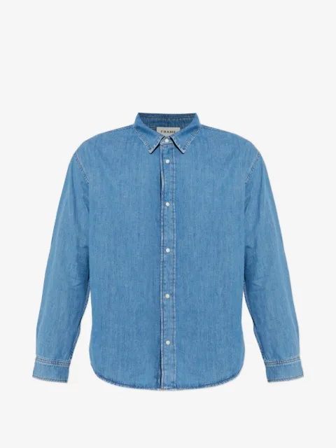 FRAME camisa de algodón con botones