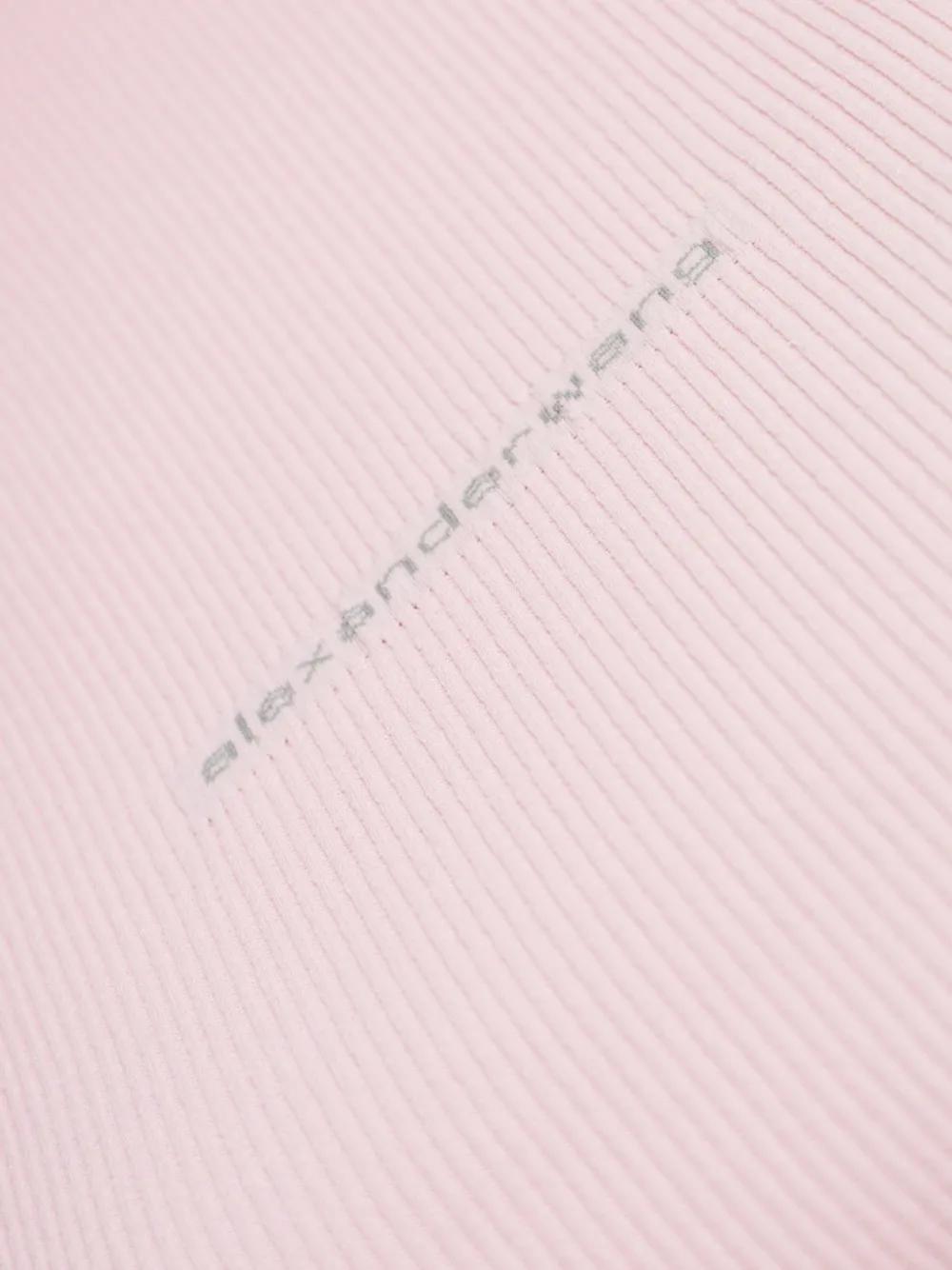 Alexander Wang Gebreid T-shirt met logo Roze