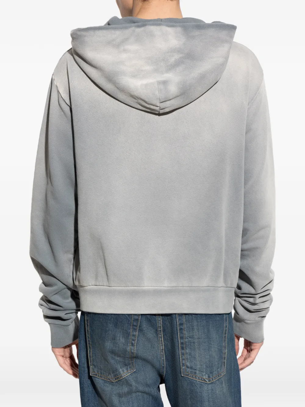 Maison Margiela Jersey hoodie Grijs