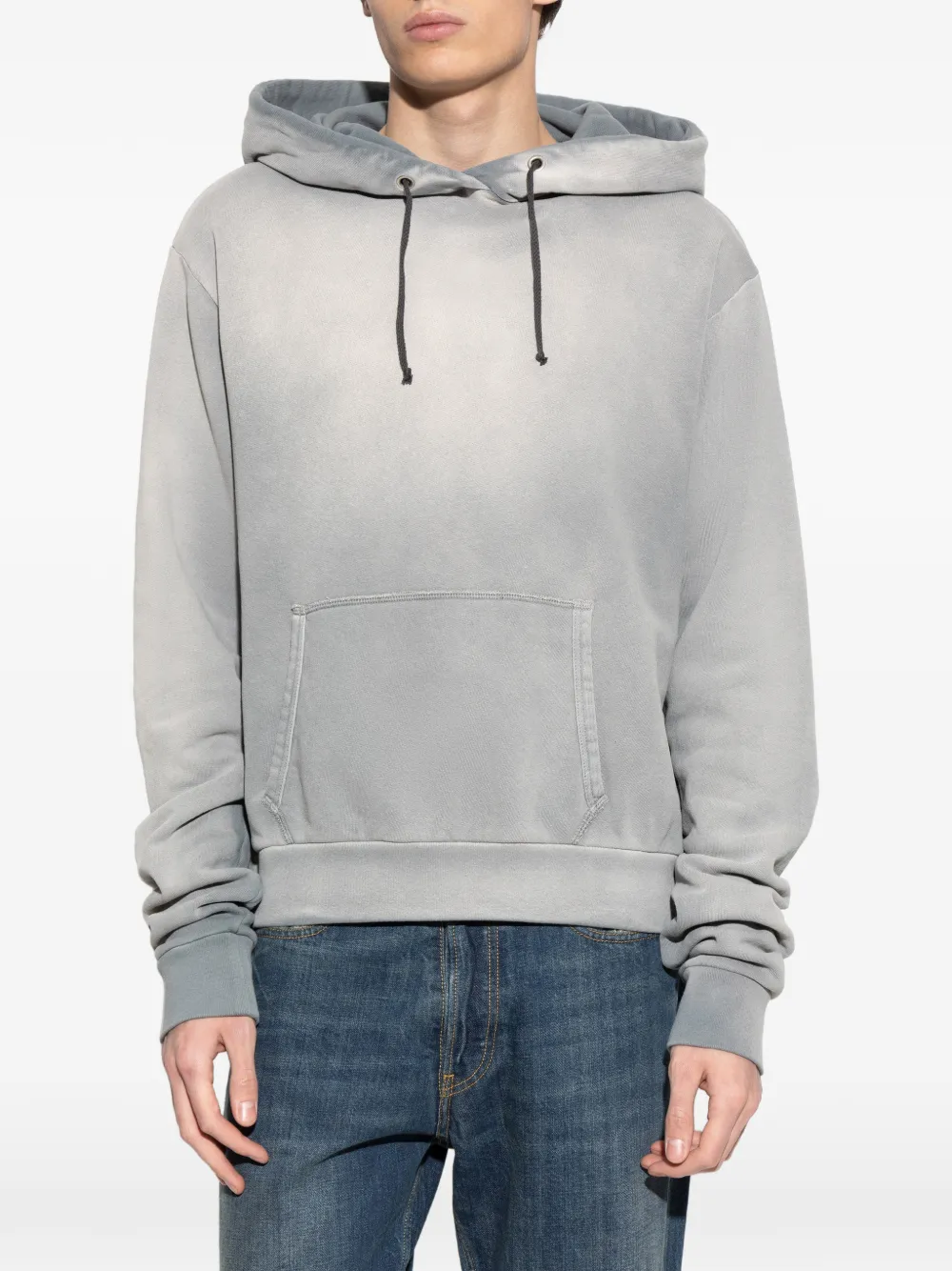 Maison Margiela Jersey hoodie Grijs