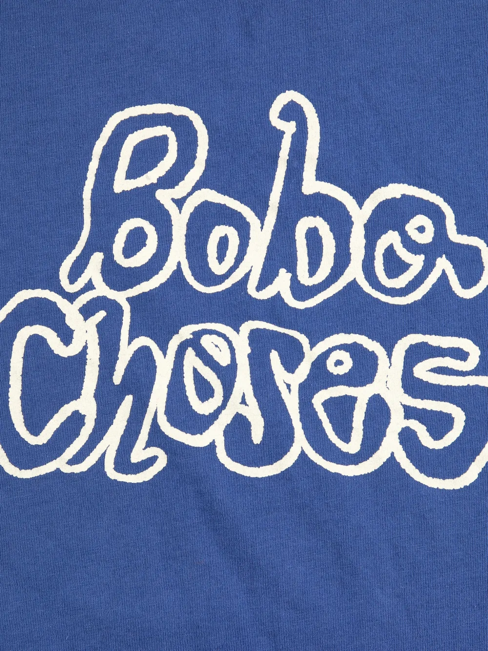 Bobo Choses T-shirt met gestreepte mouwen Blauw