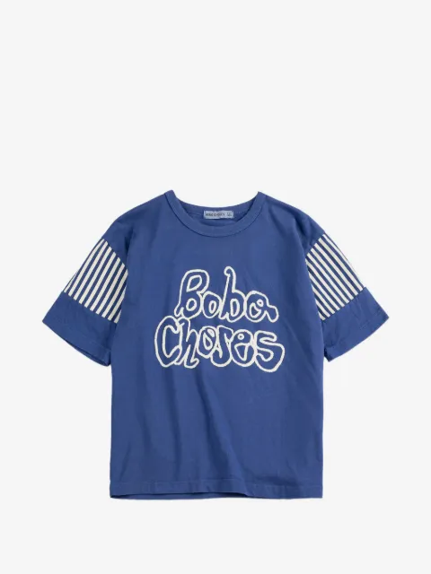 Bobo Choses striped-sleeve T-shirt