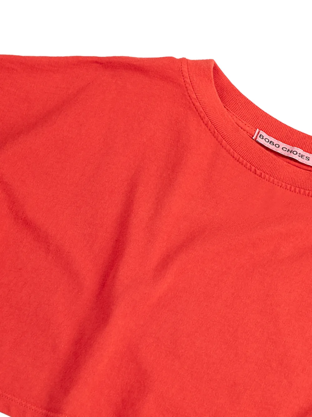 Bobo Choses T-shirt met tekst Rood