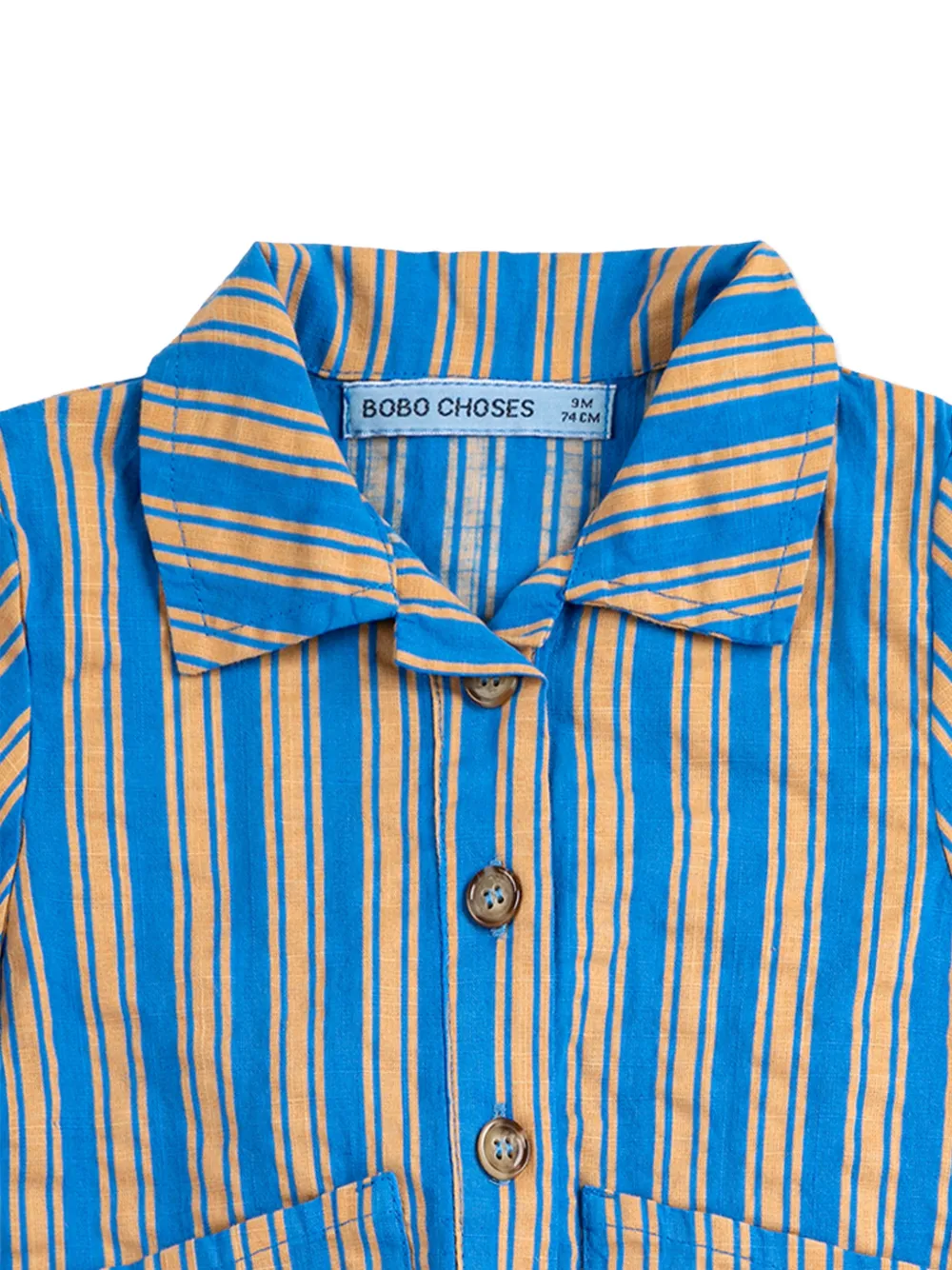 Bobo Choses Gestreept shirt Blauw