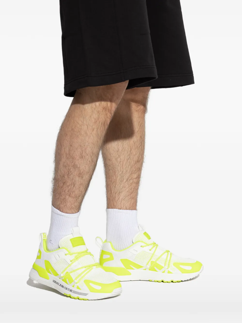 Versace Jeans Couture Fondo Dynamic sneakers Wit