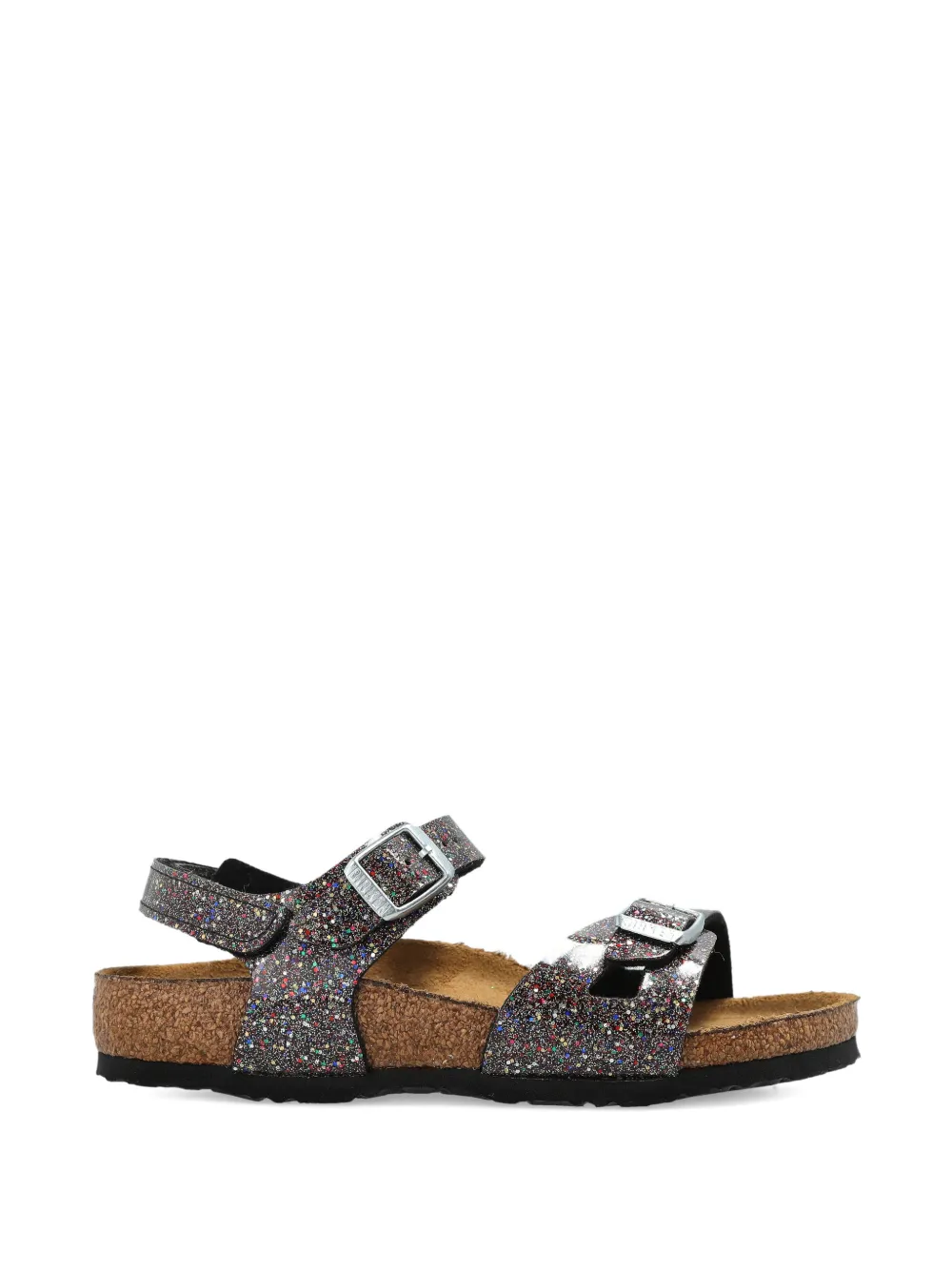 Birkenstock Kids Rio sandalen Zwart