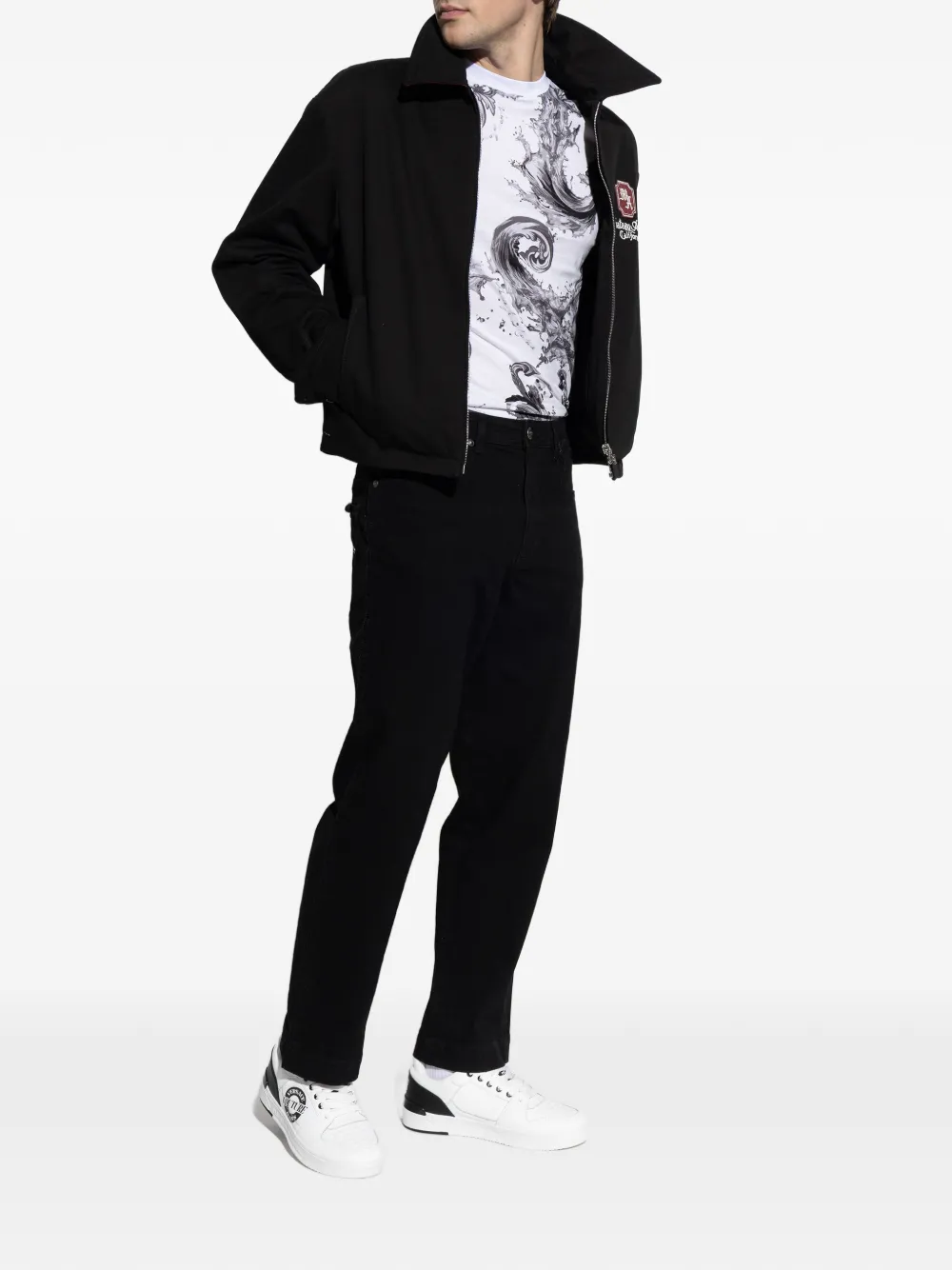 Versace Jeans Couture Starlight logo sneakers Wit