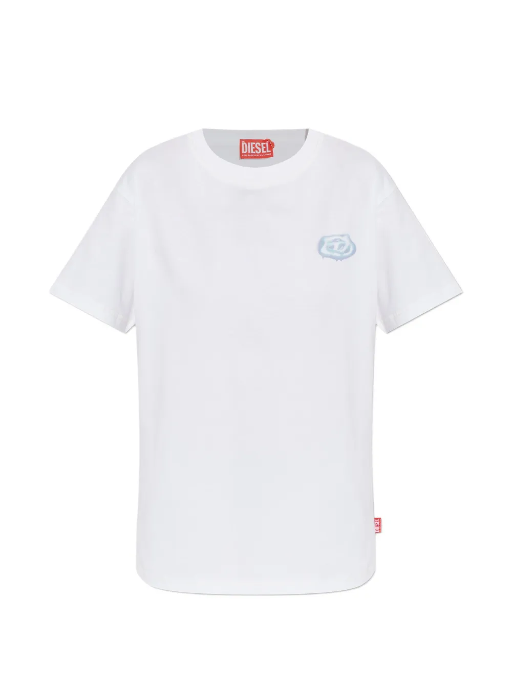 Diesel T-Normy-S7 logo graphic T-shirt - Bianco