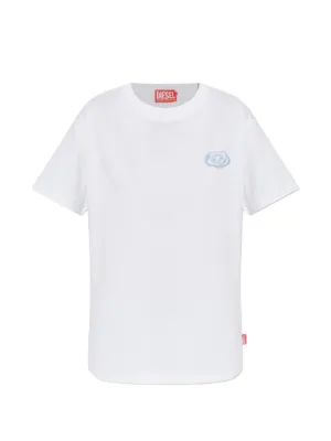 Diesel T-Uncutie-Long-Od Tシャツ | ホワイト | FARFETCH JP