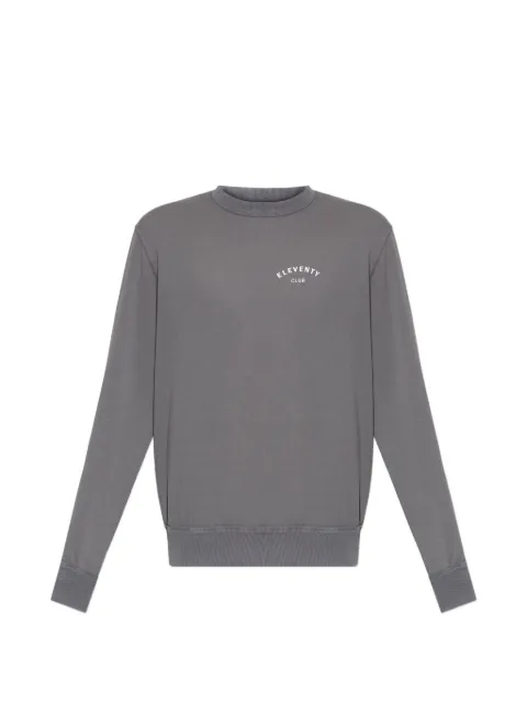 Eleventy logo-print sweatshirt