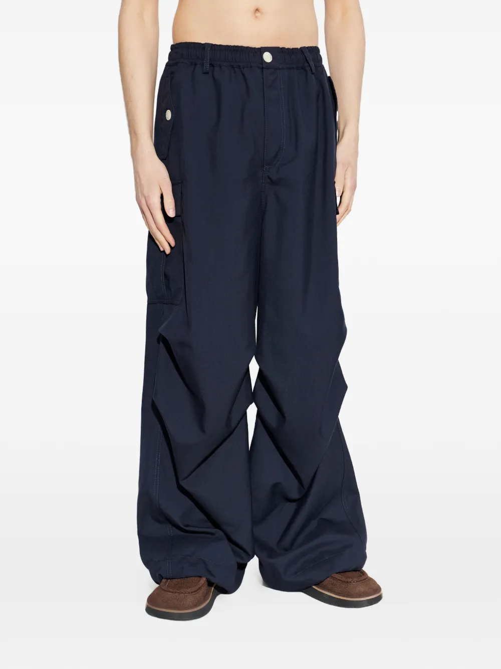Marni Cargo broek met knopen Blauw