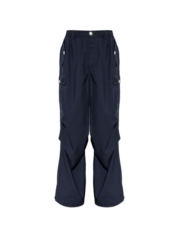 Marni Buttoned Cargo Pants in Blue