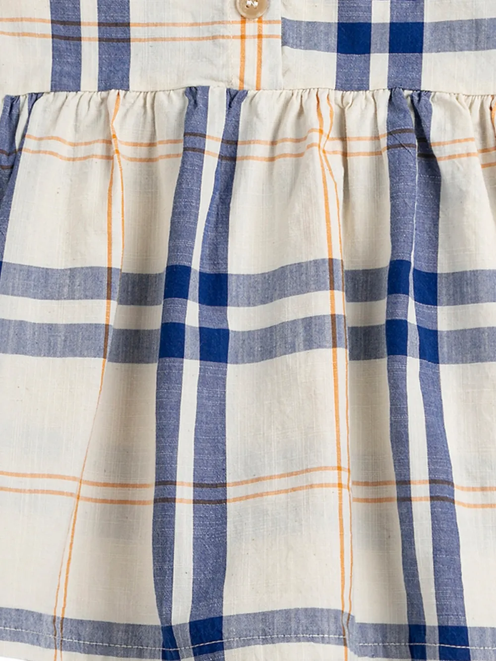  Bobo Choses Plaid Dress - Neutrals 