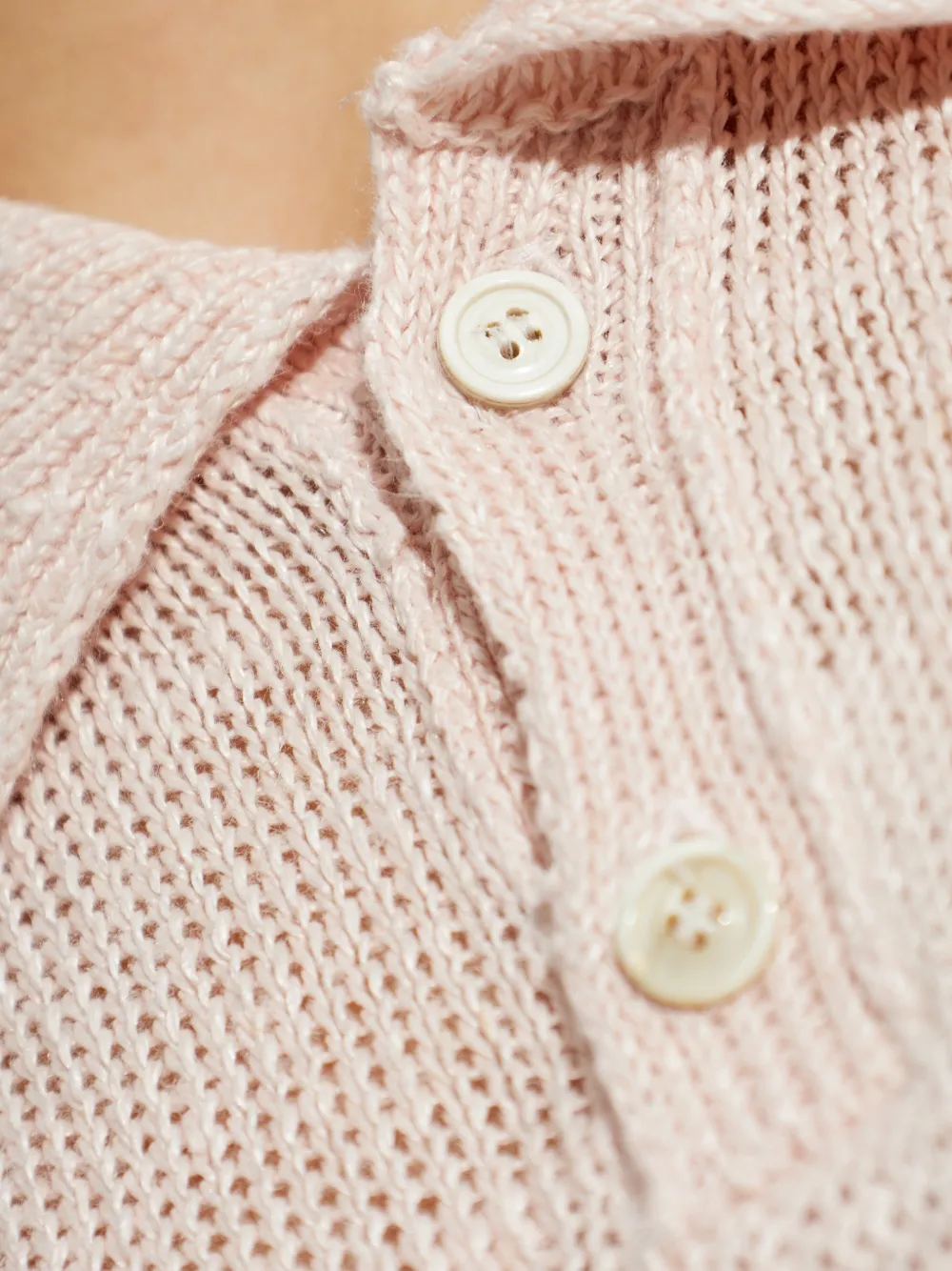 Maison Margiela Linnen polotop Beige