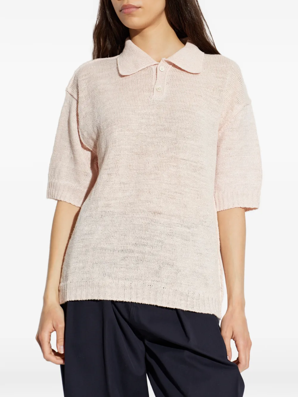 Maison Margiela Linnen polotop Beige