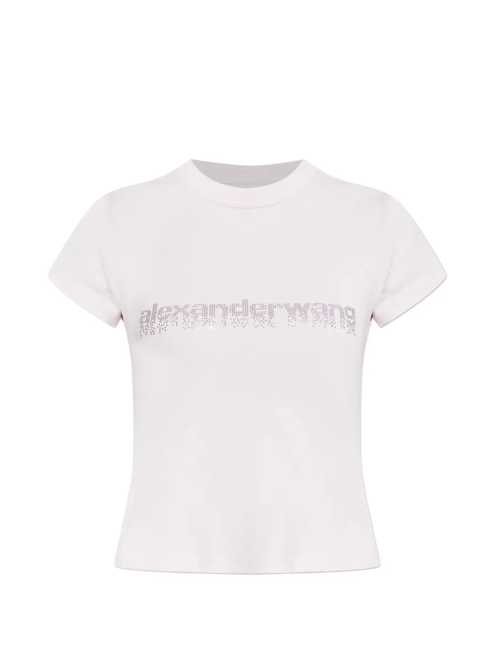 Alexander Wang Hotfix-graphic T-shirt - Bianco