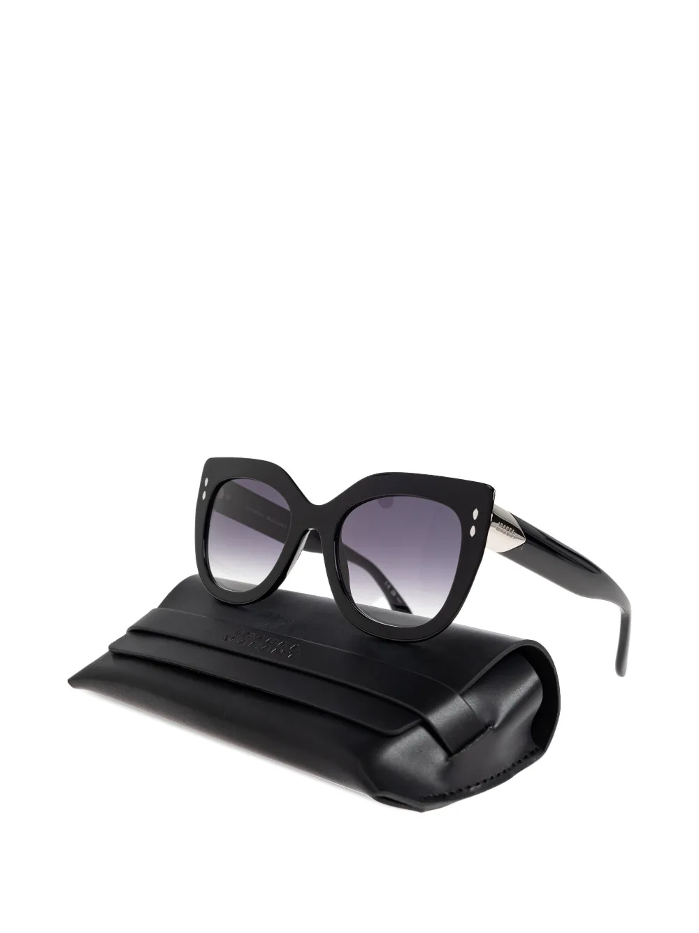 Isabel Marant Eyewear Zonnebril met cat-eye montuur Zwart