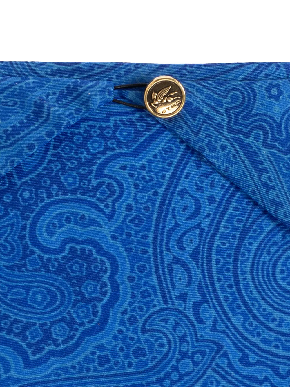 ETRO Arnica zijden bandana Blauw